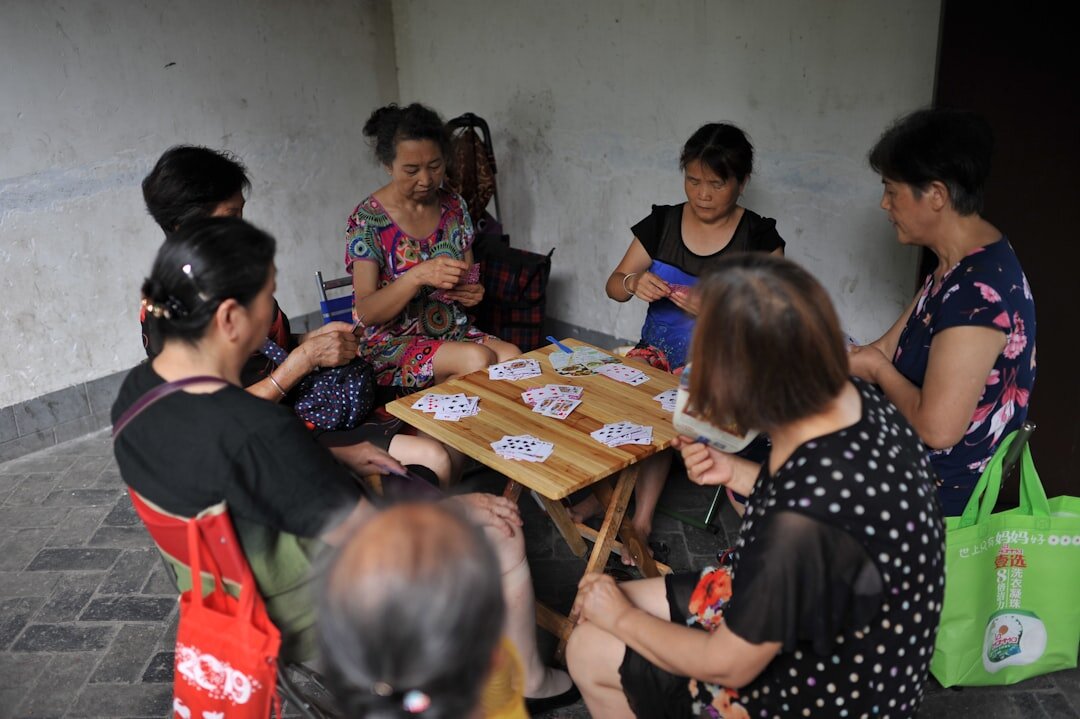 senior community gathering