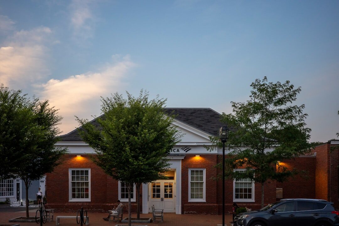 Exterior of a cozy neighborhood community center building